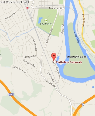 Perthshire Removals - Map Directions